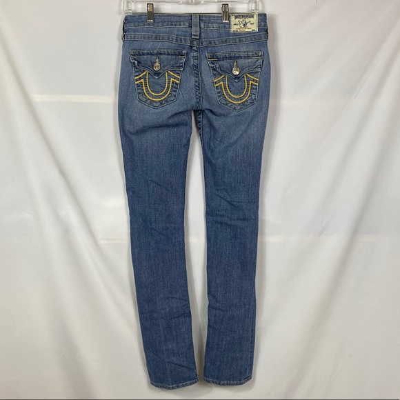 True Religion Denim - True Religion Flap Pocket Straight Leg Jeans